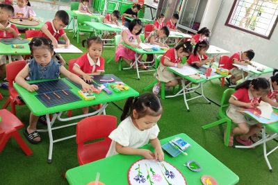 một số hoạt động Hội thi “Bé khéo tay cấp trường năm học 2024-2025